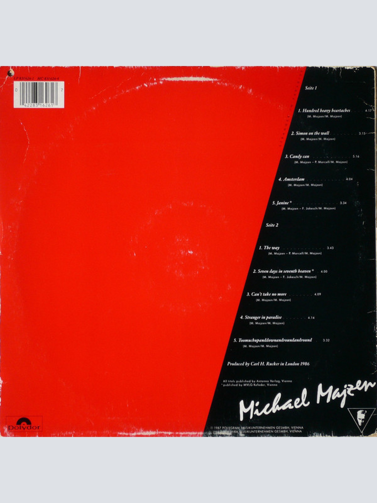 Vinyl / Michael Majzen* - Stranger In Paradise