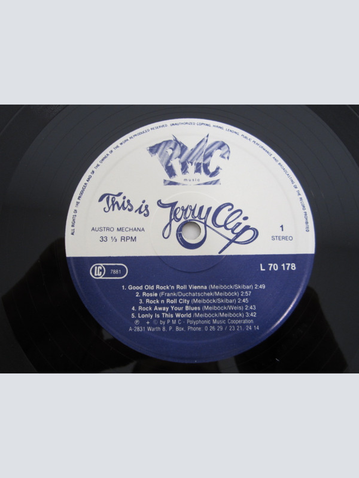 Vinyl / Jerry Clip - This Is Jerry Clip