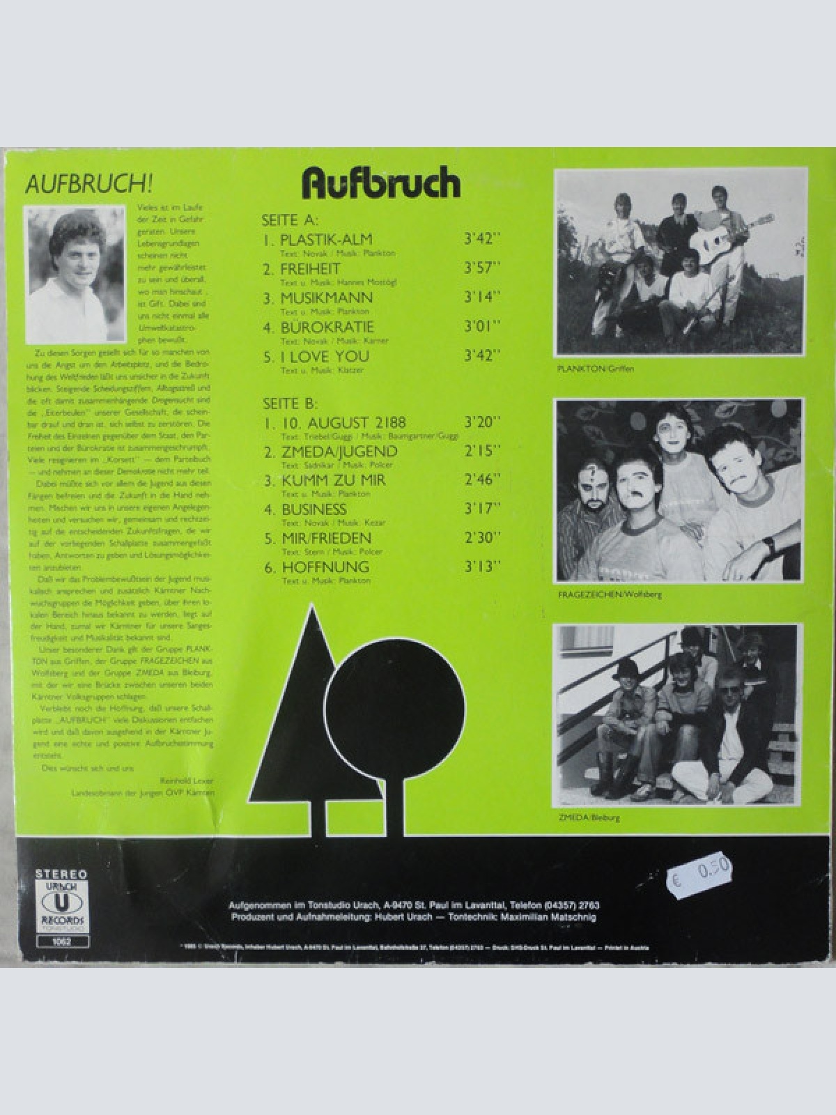 Vinyl / Various - Aufbruch - Zeitkritische Lieder
