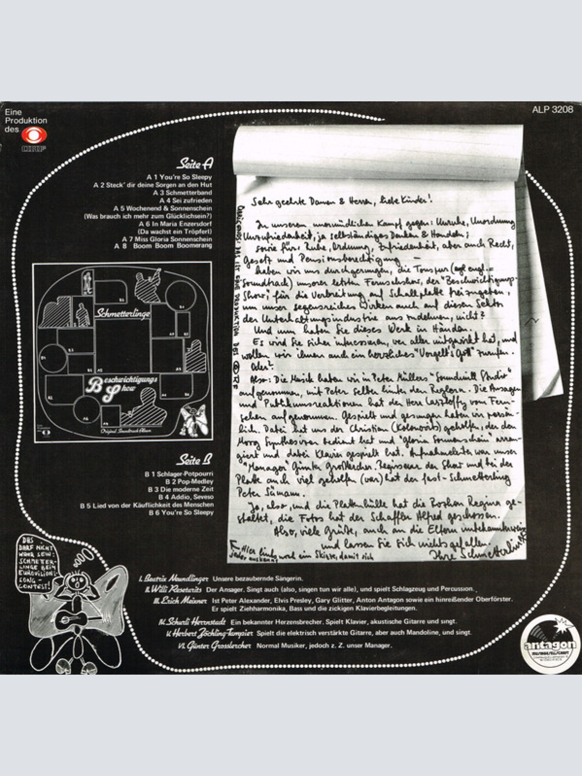 Vinyl / Schmetterlinge - Beschwichtigungs Show