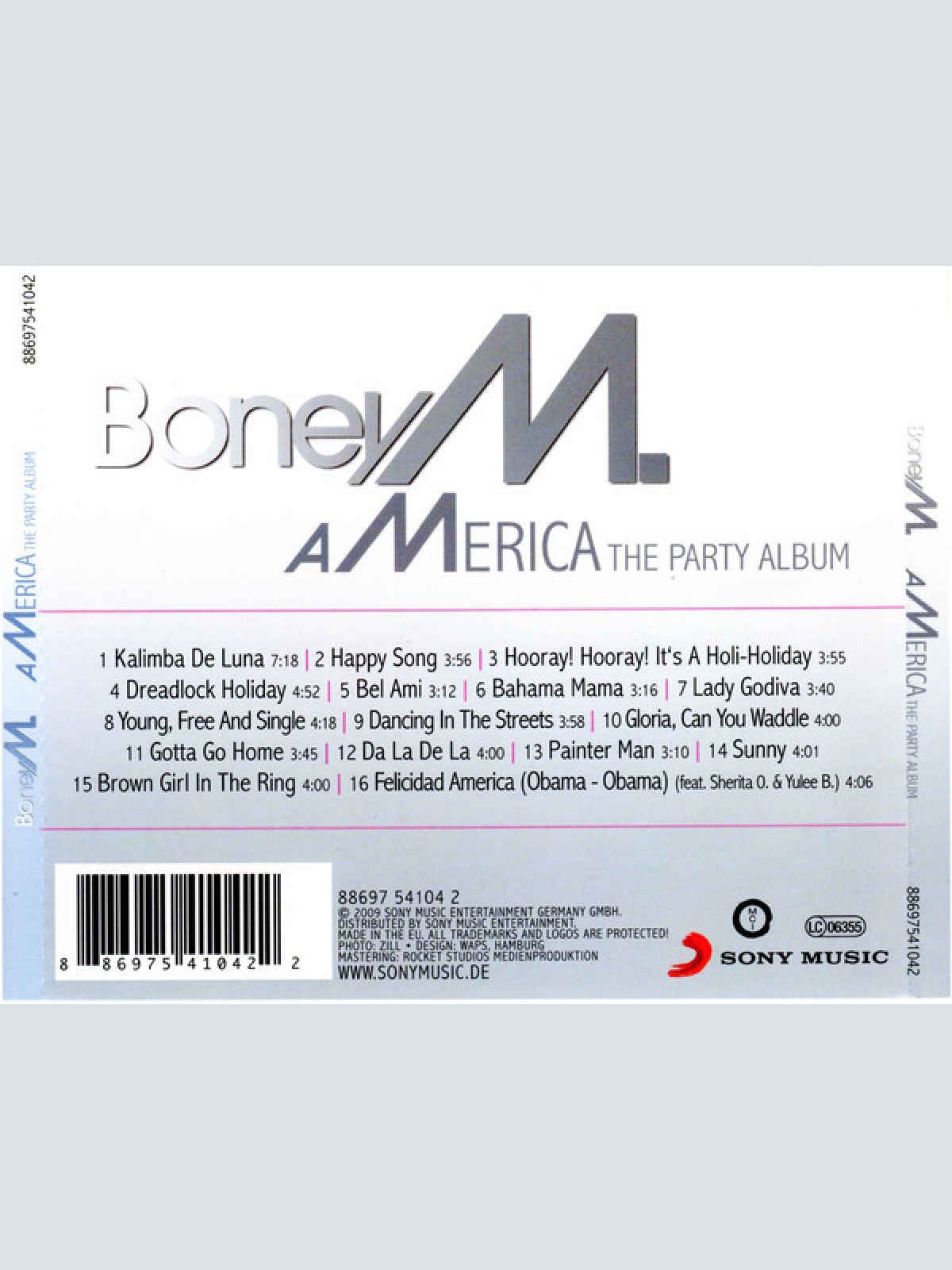 CD / Boney M. - America The Party Album