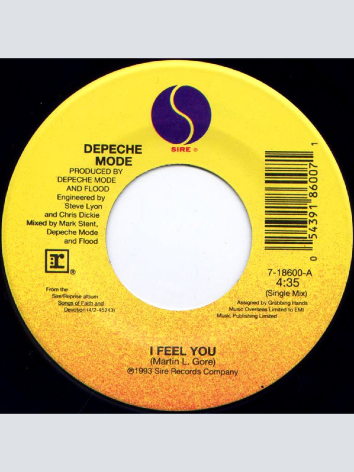 Vinyl / Depeche Mode - I Feel You