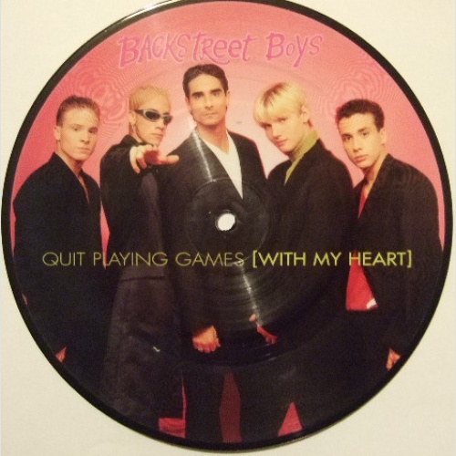 Vinyl / Backstreet Boys - Quit Playing Games [With My Heart]