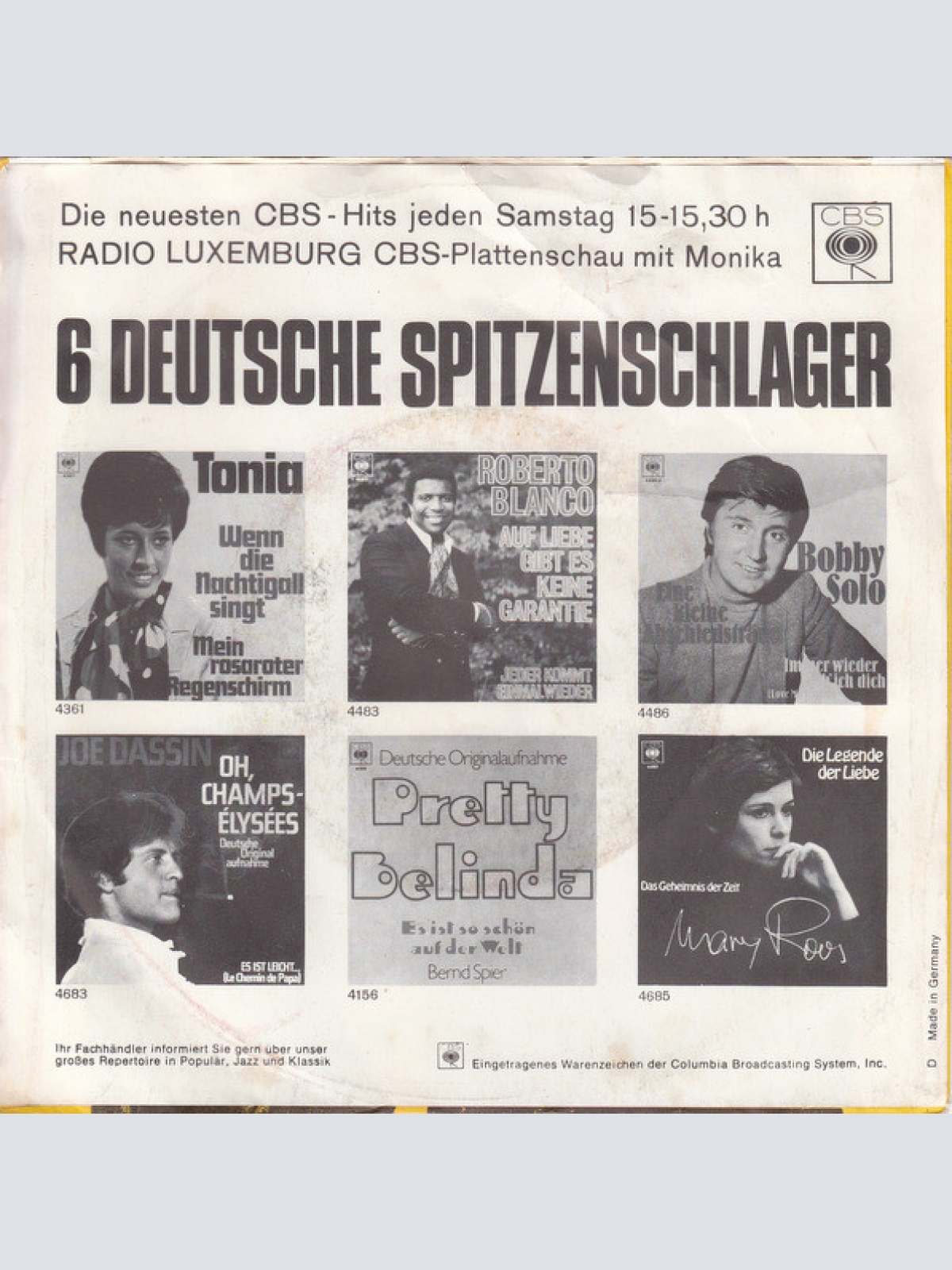 Vinyl / Die Maledos - Lass' En Trinke, Sonst Verderrt Er Der