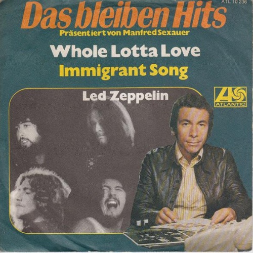 Vinyl / Led Zeppelin - Whole Lotta Love / Immigrant Song