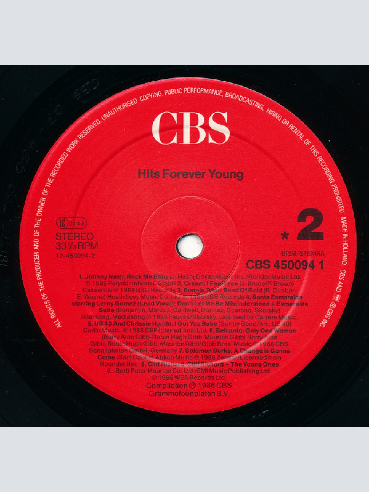 Vinyl / Various - Hits Forever Young