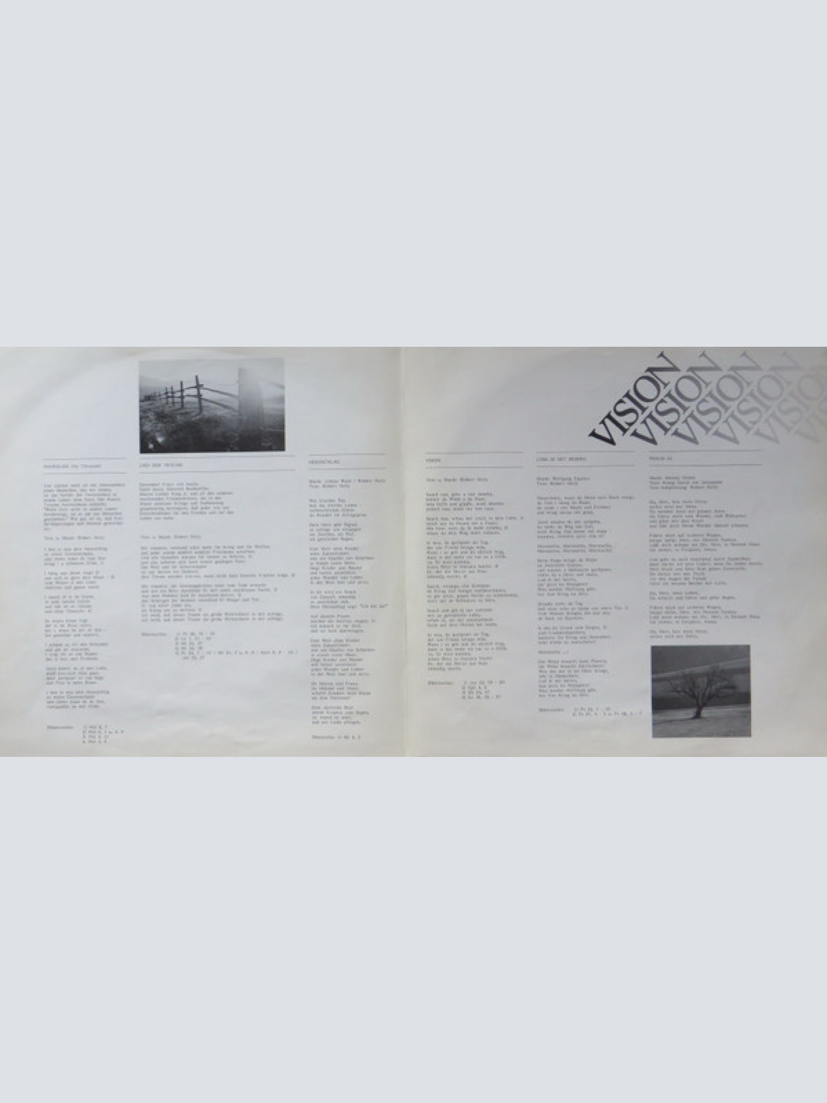 Vinyl / Robert Holly - Vision