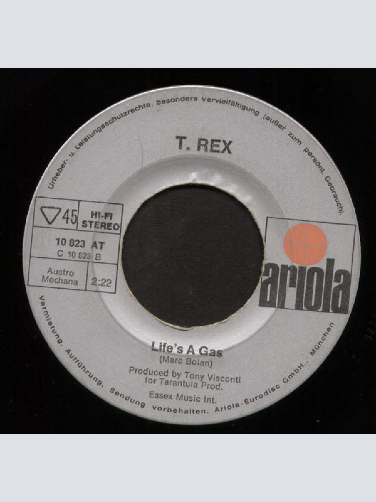 Vinyl / T. Rex - Jeepster