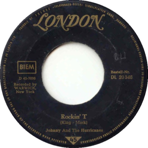 Vinyl / Johnny And The Hurricanes - Rockin' T
