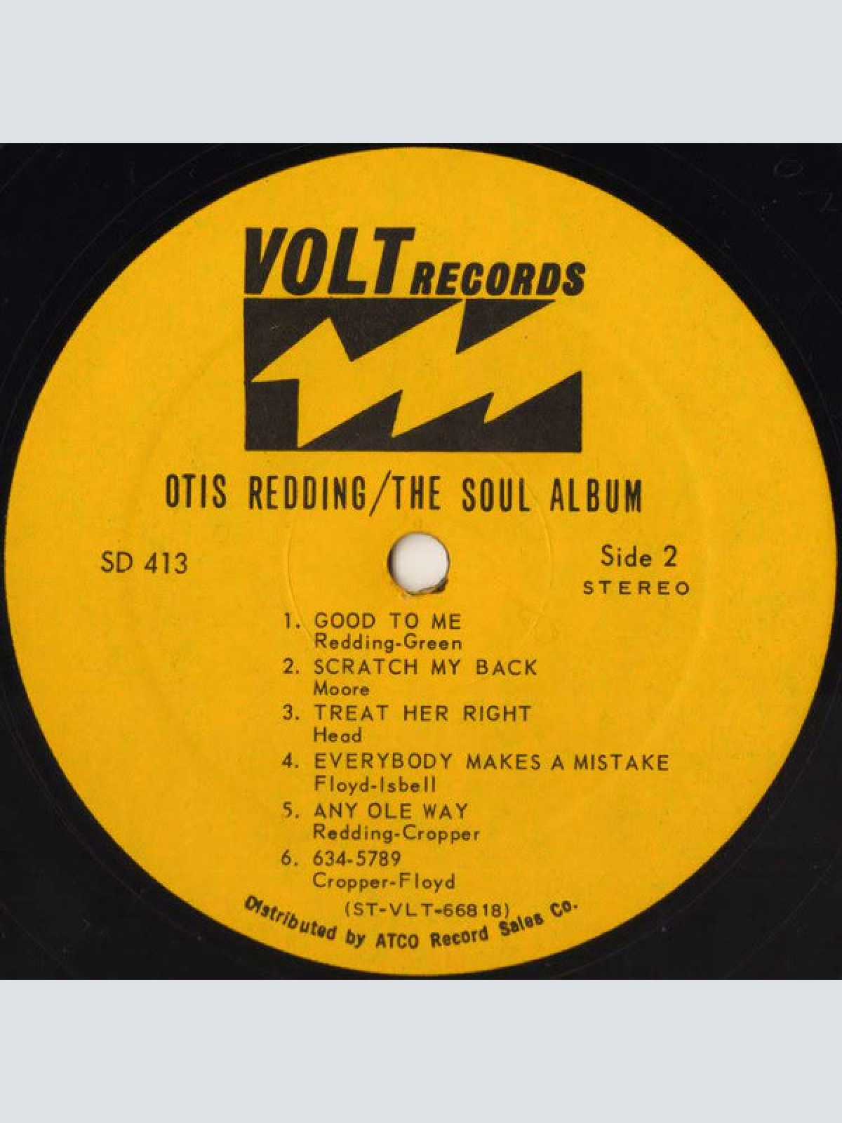 Vinyl / Otis Redding - The Soul Album