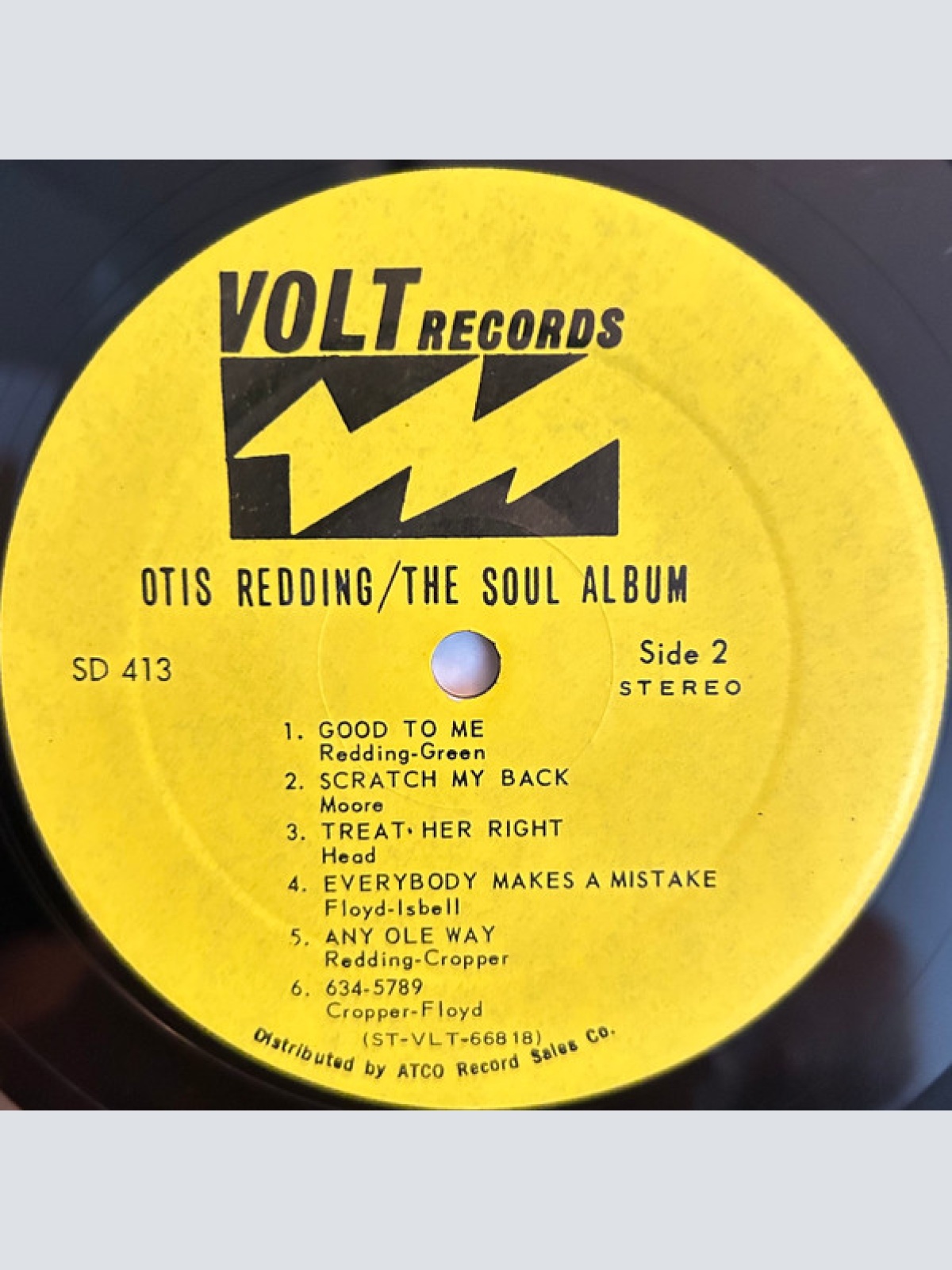 Vinyl / Otis Redding - The Soul Album
