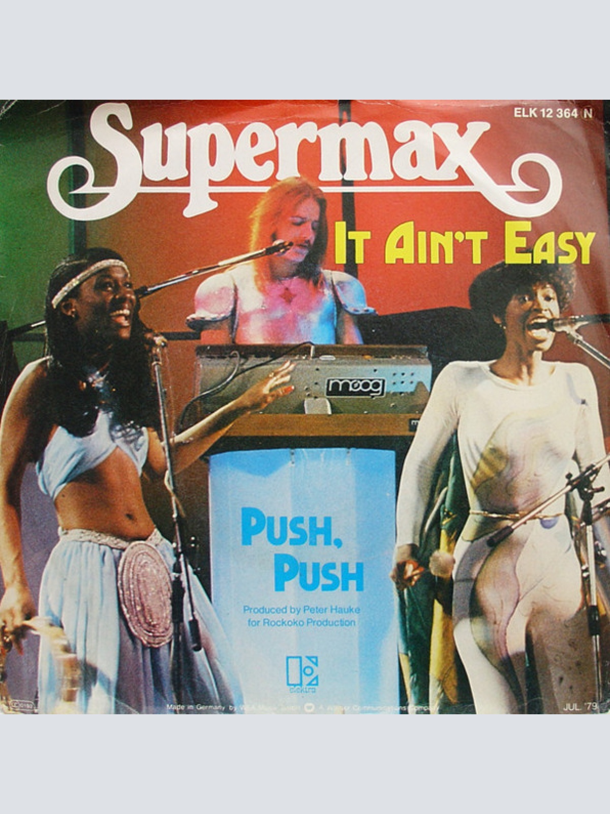 Vinyl / Supermax - It Ain't Easy / Push, Push