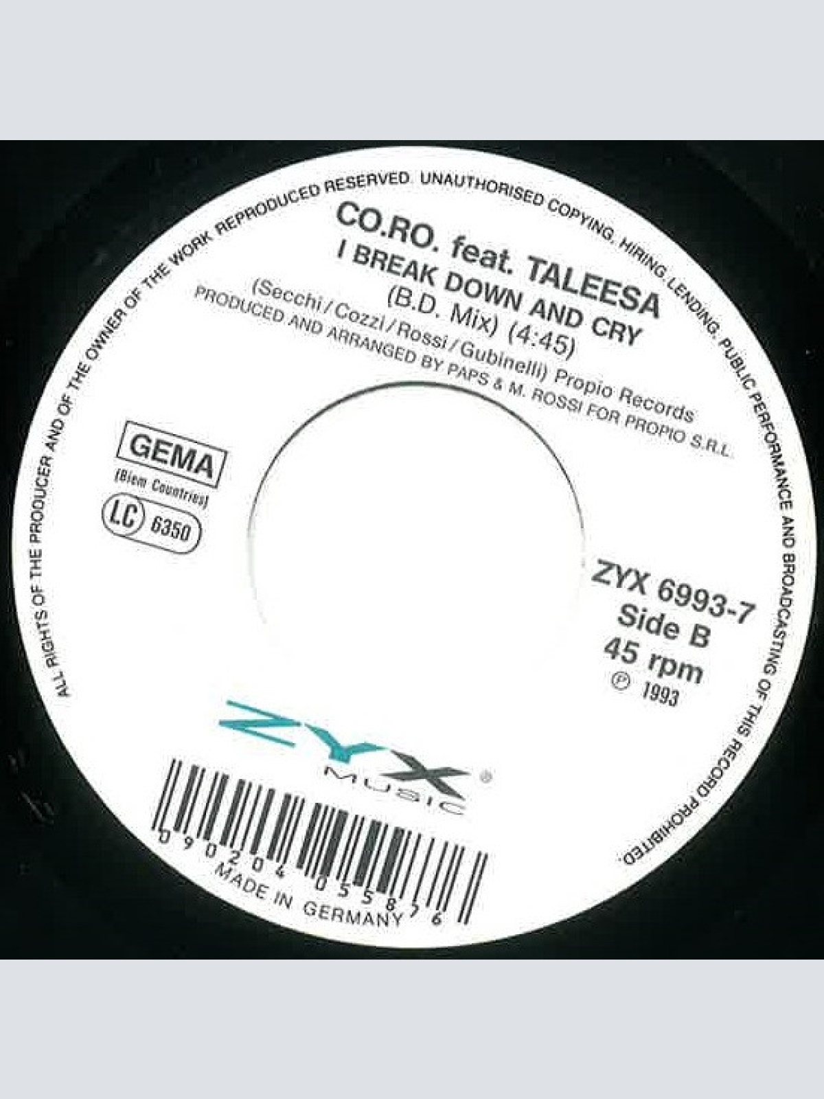 Vinyl / CO.RO. - There's Something Going On