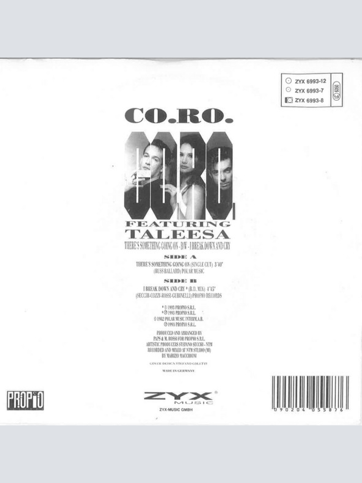 Vinyl / CO.RO. - There's Something Going On