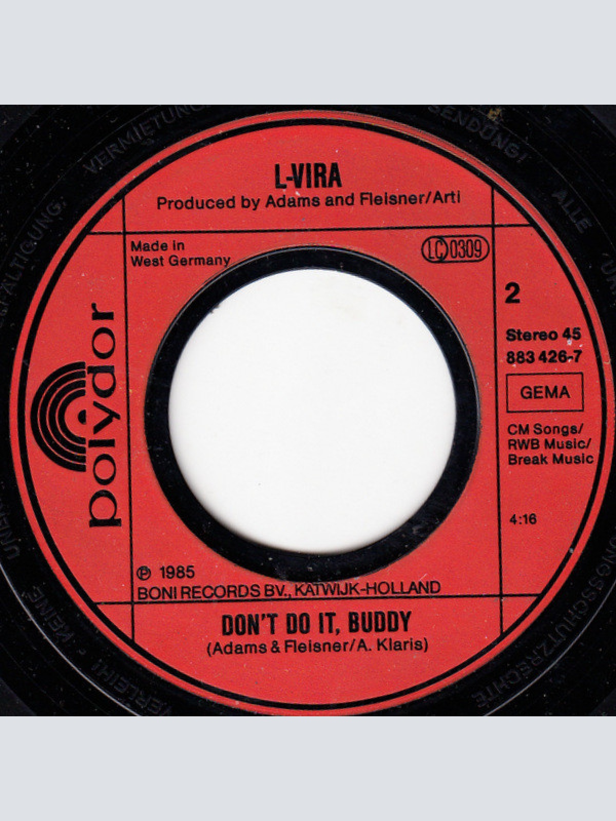 Vinyl / L-Vira - Talkin 'Bout Rambo