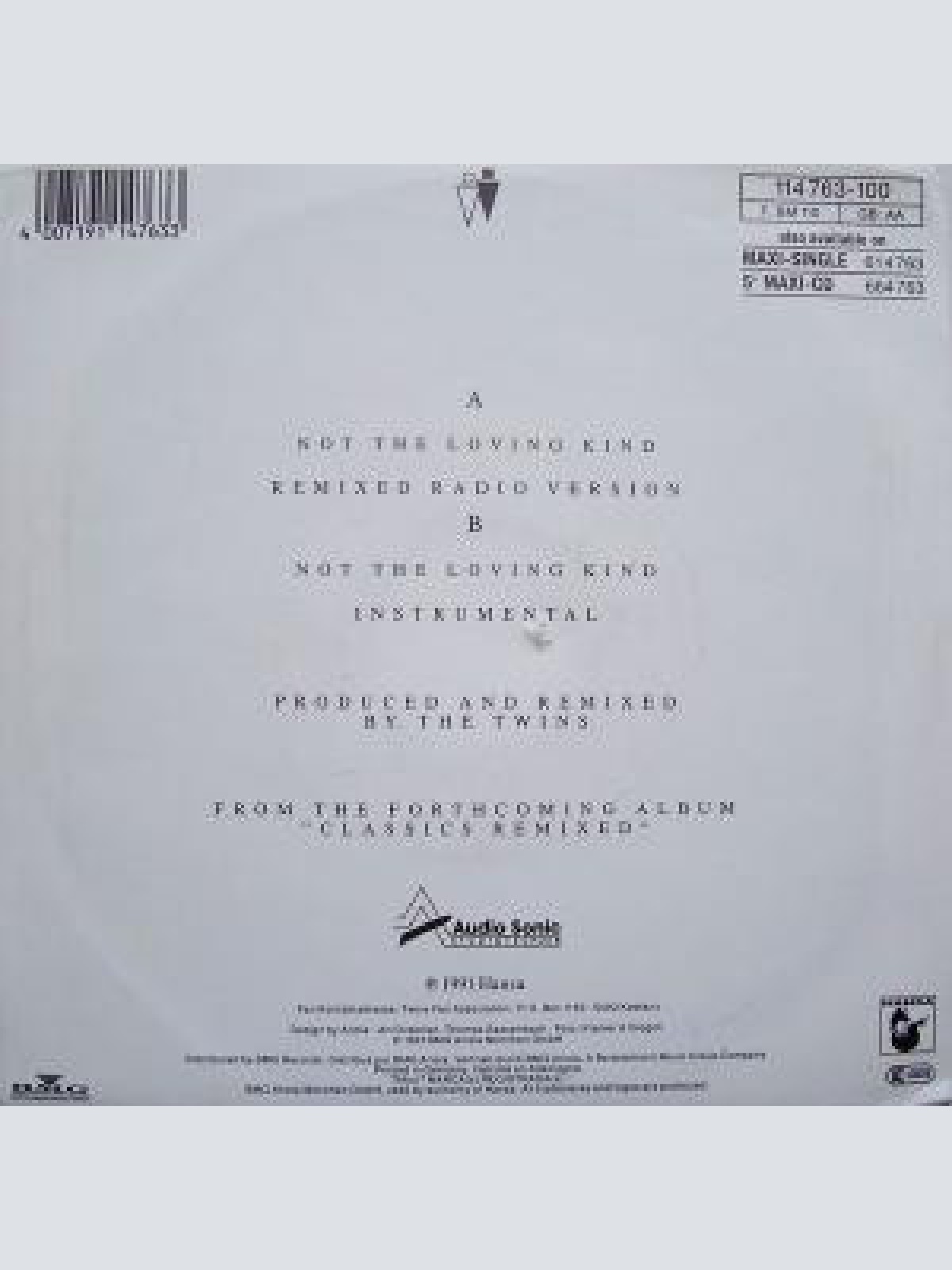 Vinyl / The Twins - Not The Loving Kind (Remixed)