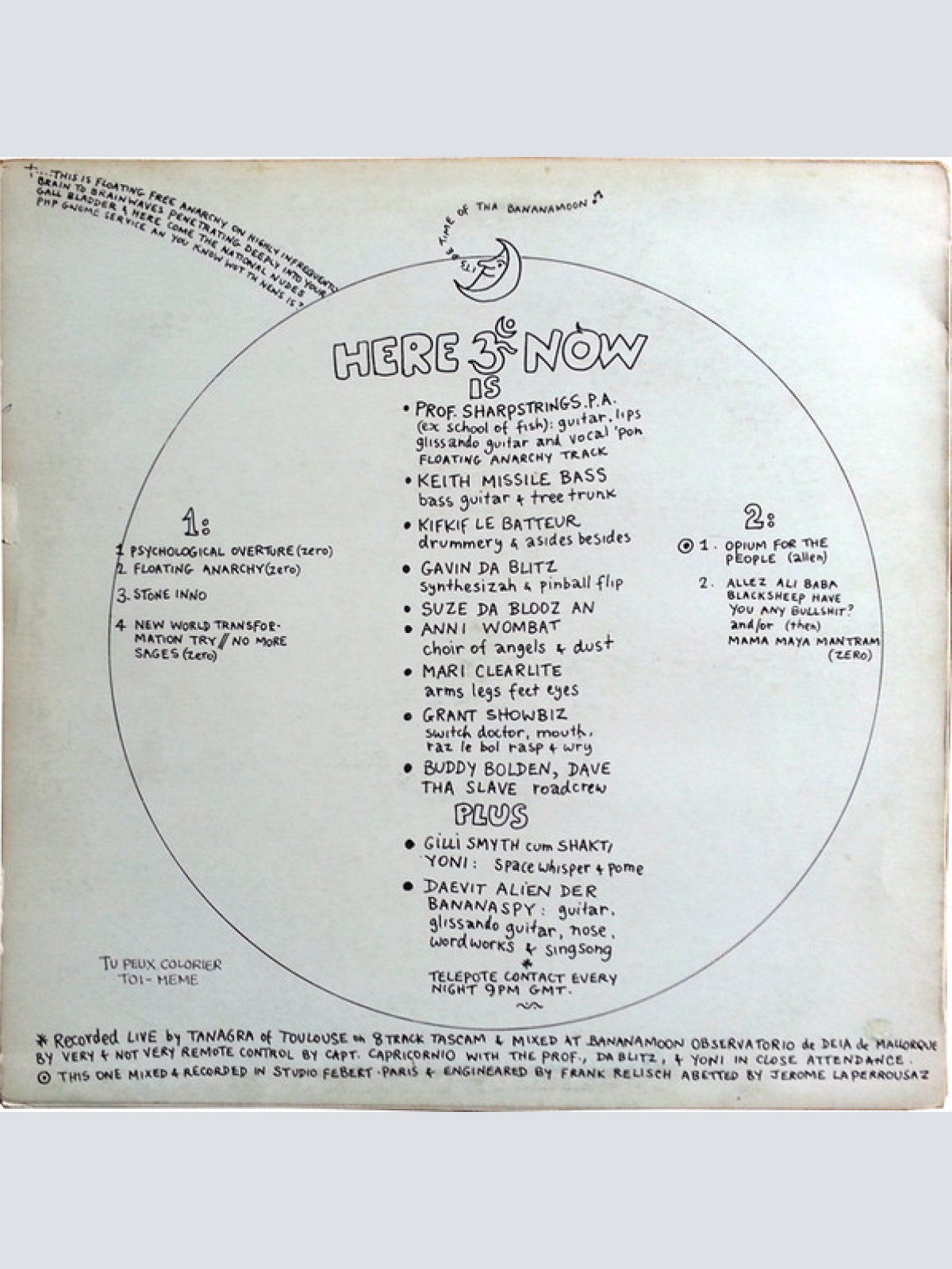 Vinyl / Planet Gong (2) - Live Floating Anarchy 1977