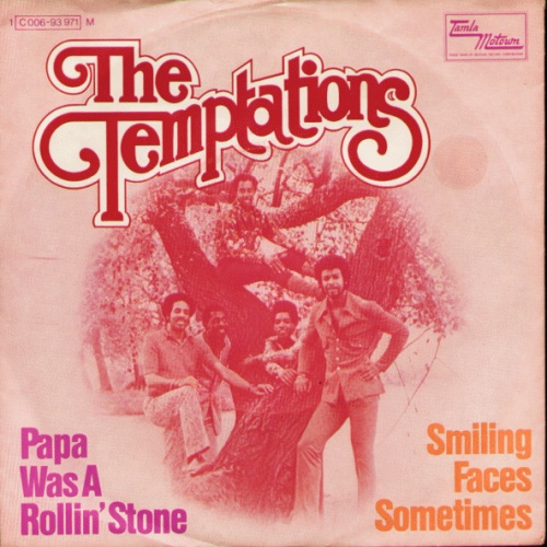 Vinyl / The Temptations - Papa Was A Rollin' Stone / Smiling Faces Sometimes