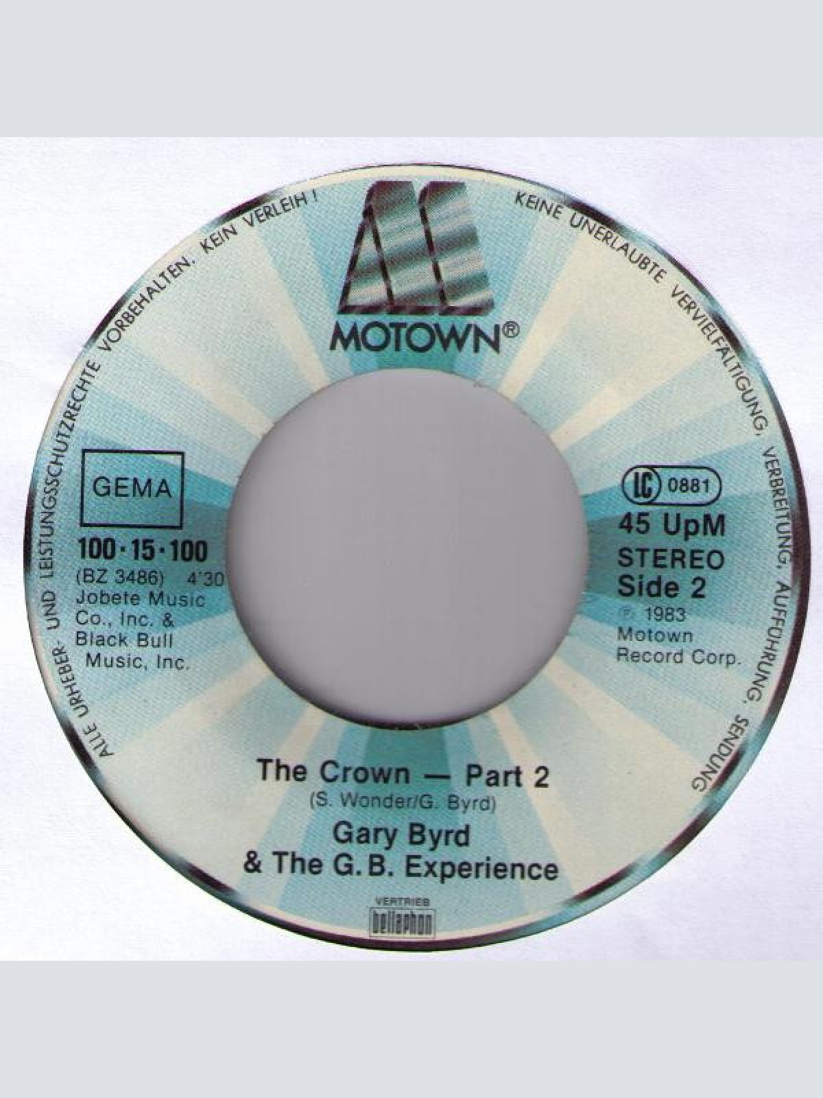 Vinyl / Gary Byrd And The G.B. Experience* - The Crown