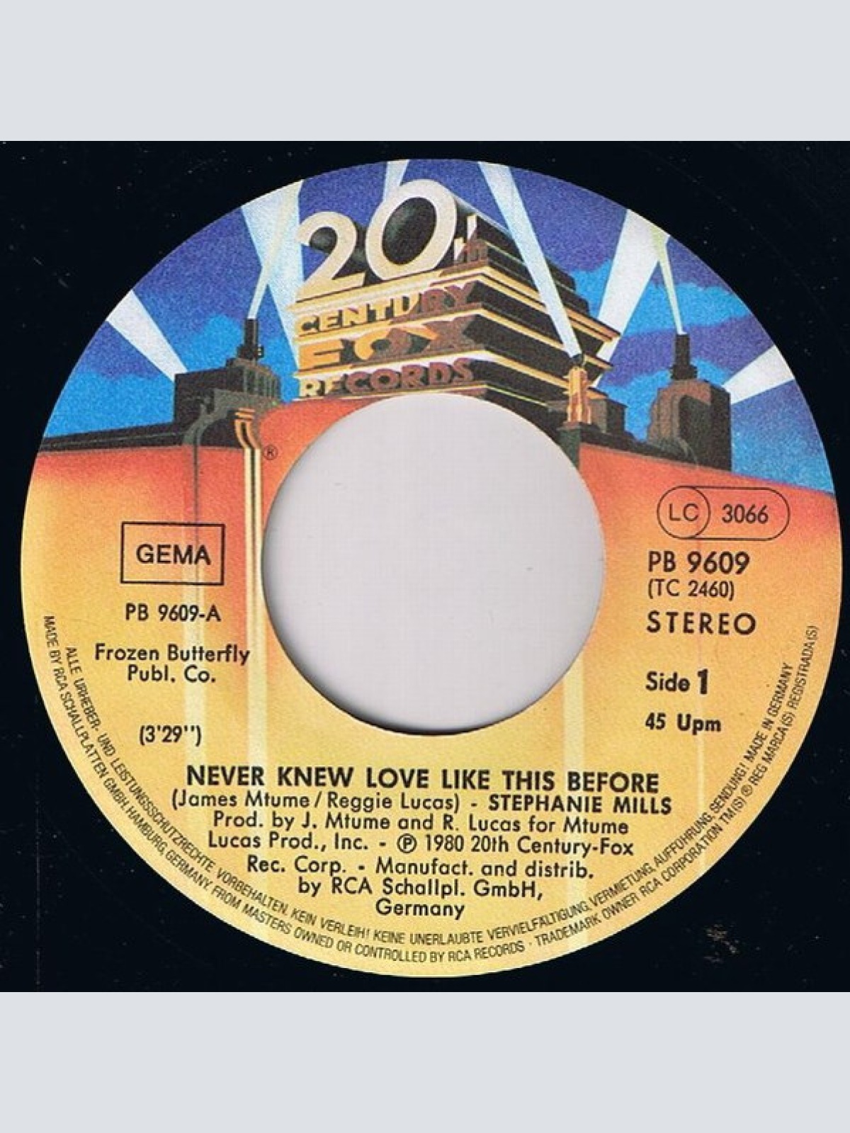 Vinyl / Stephanie Mills - Never Knew Love Like This Before