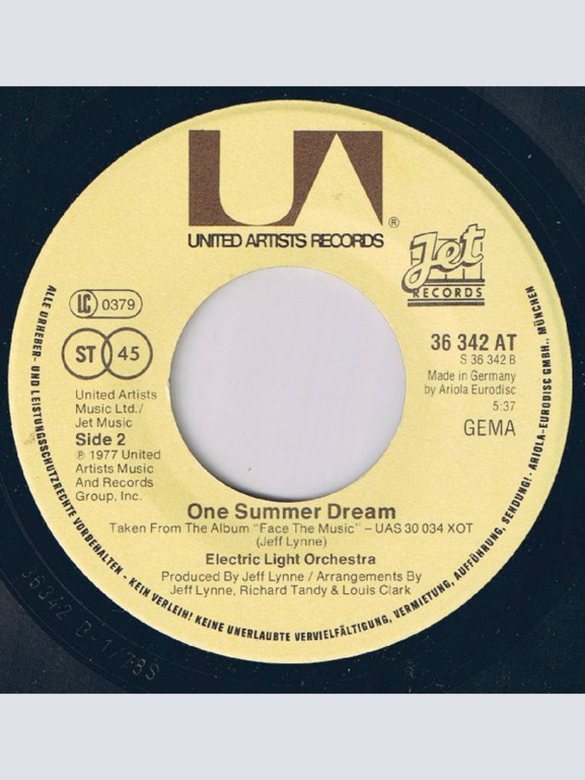 Vinyl / Electric Light Orchestra - Mr. Blue Sky