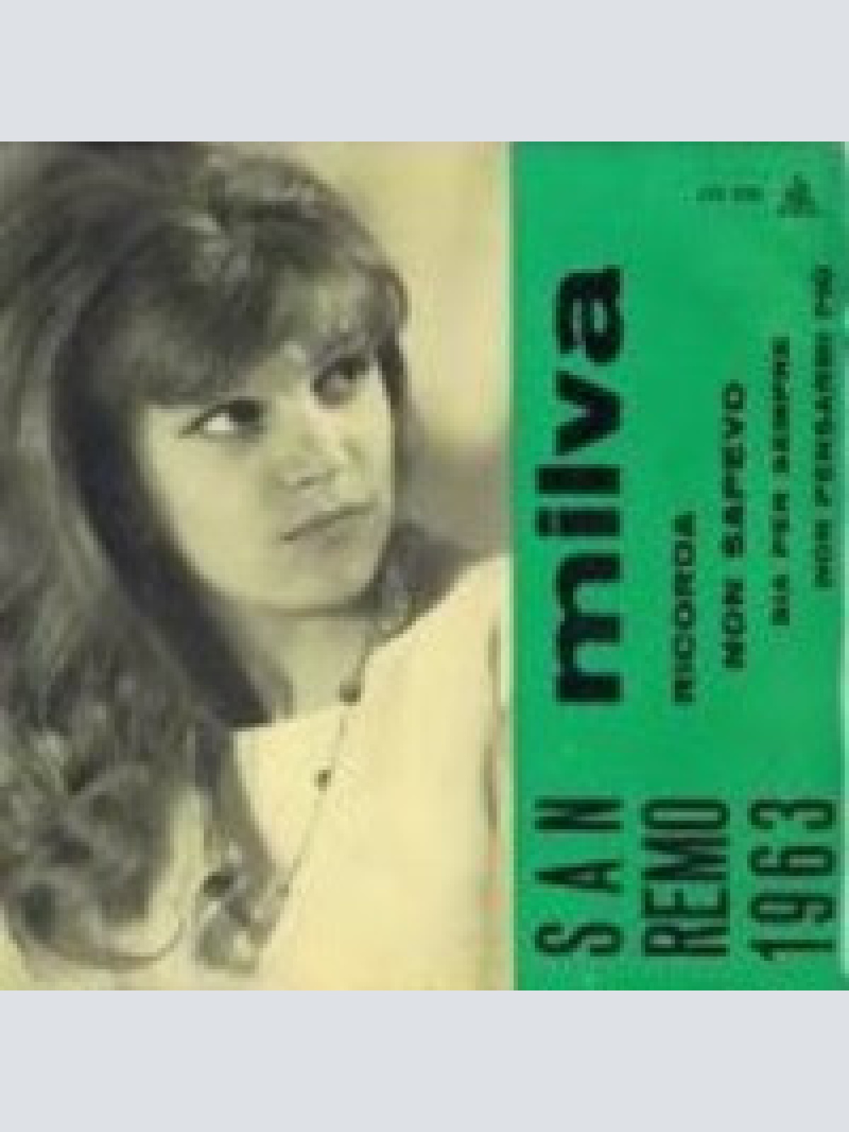 Vinyl / Milva - San Remo 1963