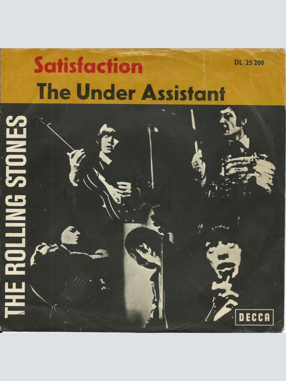 Vinyl / The Rolling Stones - Satisfaction / The Under Assistant