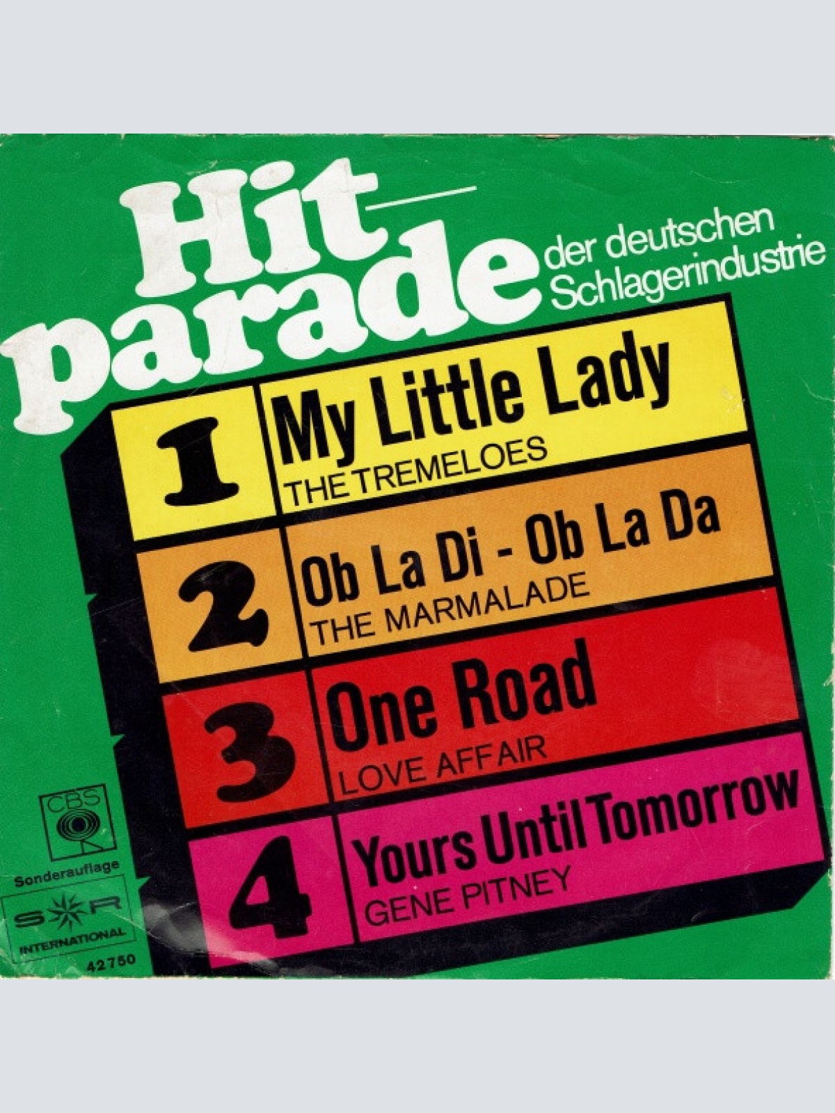 Vinyl / Various - Hitparade Der Deutschen Schlagerindustrie