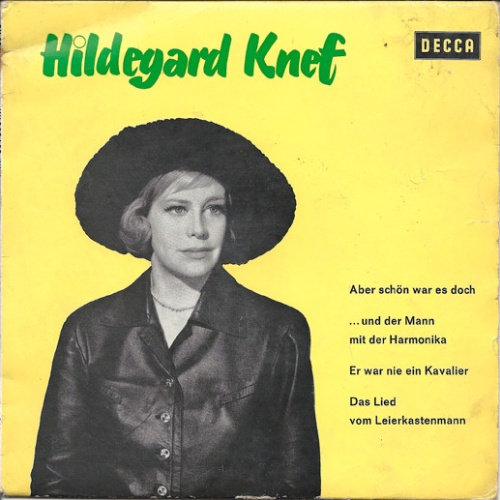 Vinyl / Hildegard Knef - Aber Schön War Es Doch