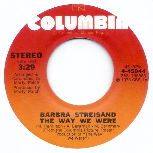 Vinyl / Barbra Streisand - The Way We Were