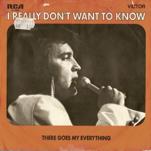 Vinyl / Elvis Presley - I Really Don't Want To Know