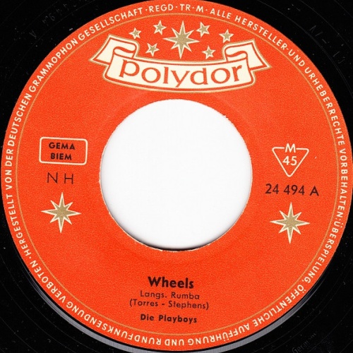 Vinyl / Die Playboys - Wheels