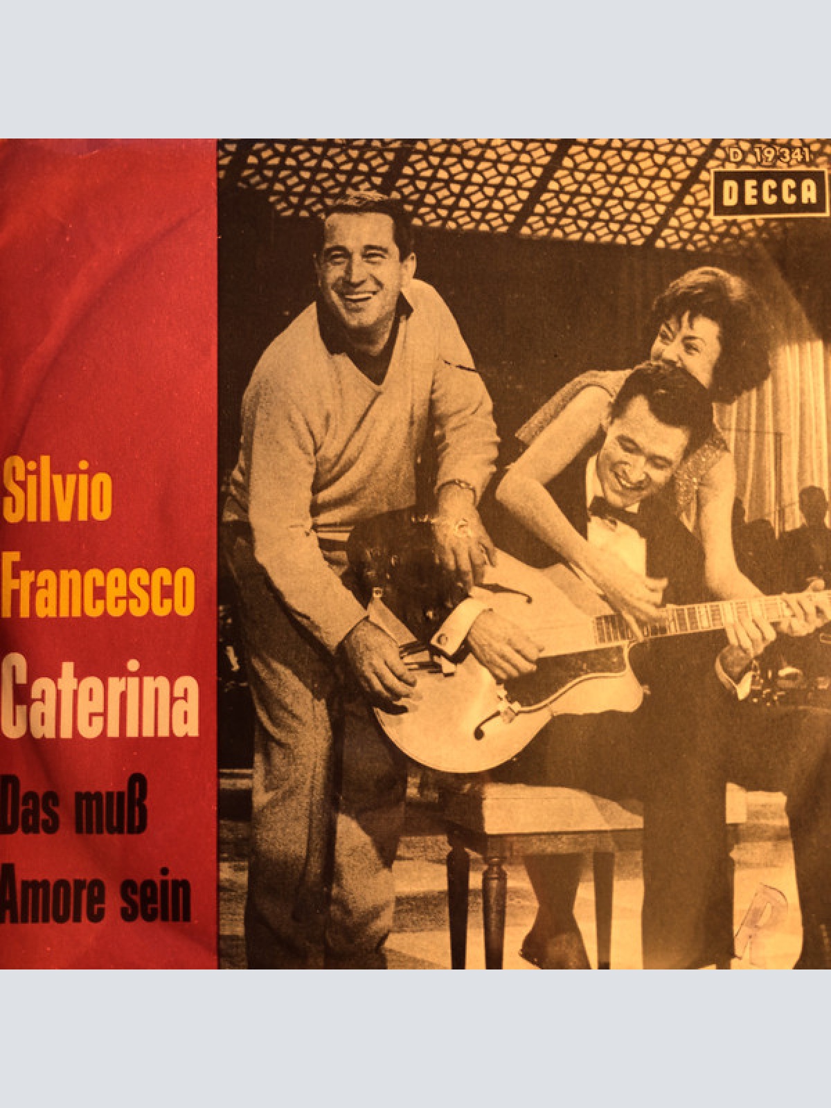 Vinyl / Silvio Francesco - Caterina / Das muß Amore sein