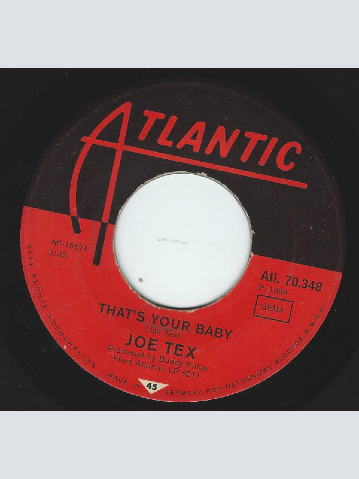 Vinyl / Joe Tex - That's Your Baby