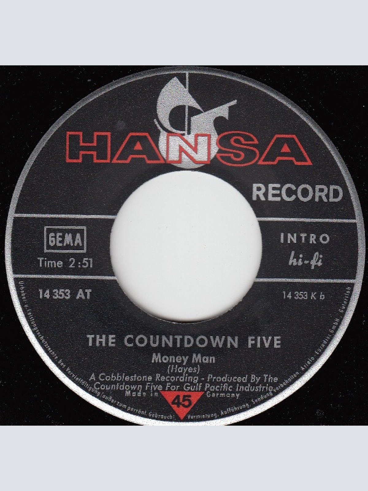 Vinyl / The Countdown Five* - Shaka Shaka Na Na