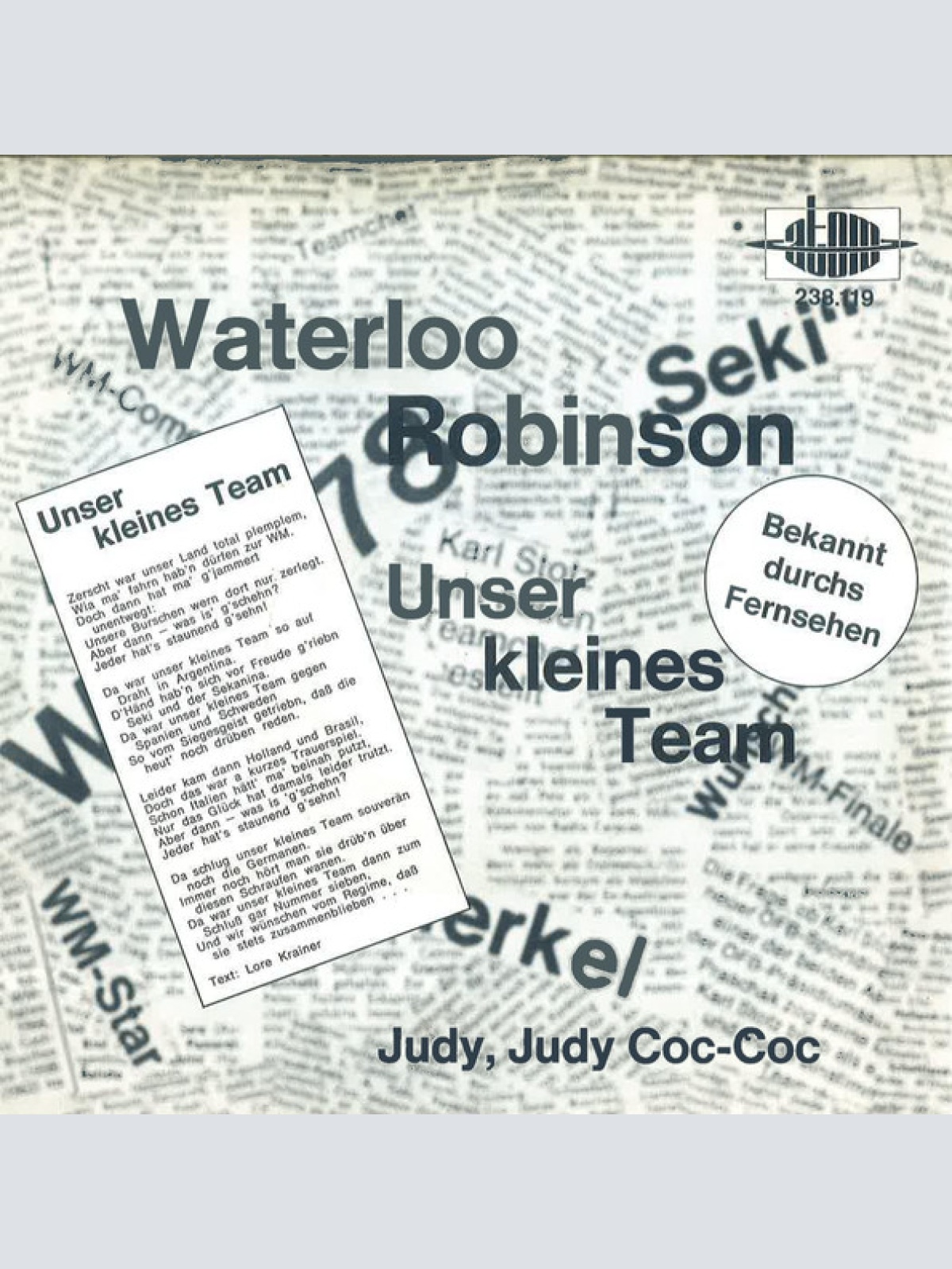 Vinyl / Waterloo & Robinson - Unser Kleines Team