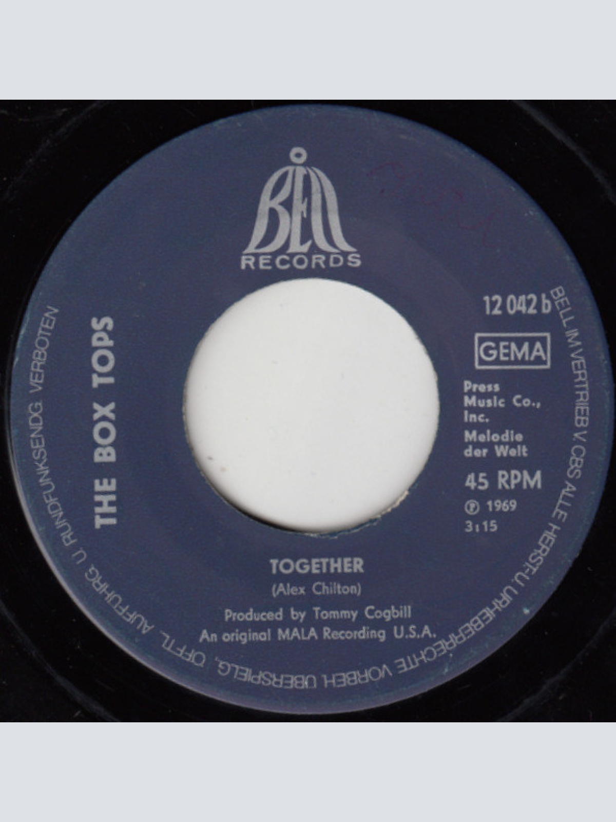 Vinyl / The Box Tops* - Turn On A Dream