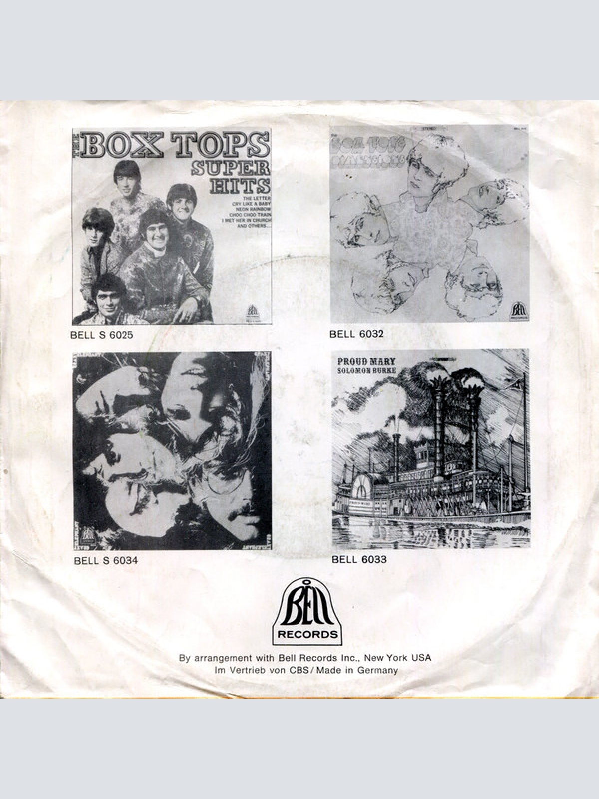 Vinyl / The Box Tops* - Turn On A Dream