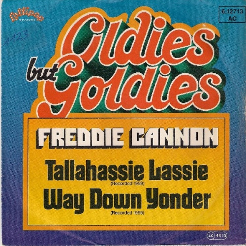 Vinyl / Freddie Cannon* - Tallahassie Lassie / Way Down Yonder In New Orleans