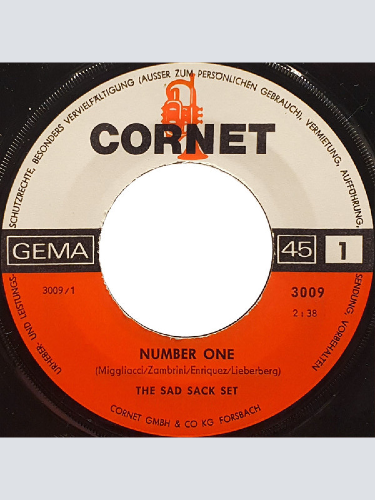 Vinyl / The Sad Sack Set* - Number One