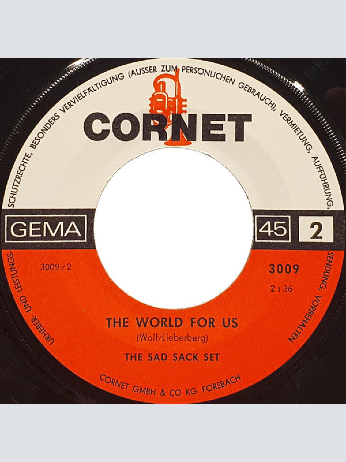 Vinyl / The Sad Sack Set* - Number One