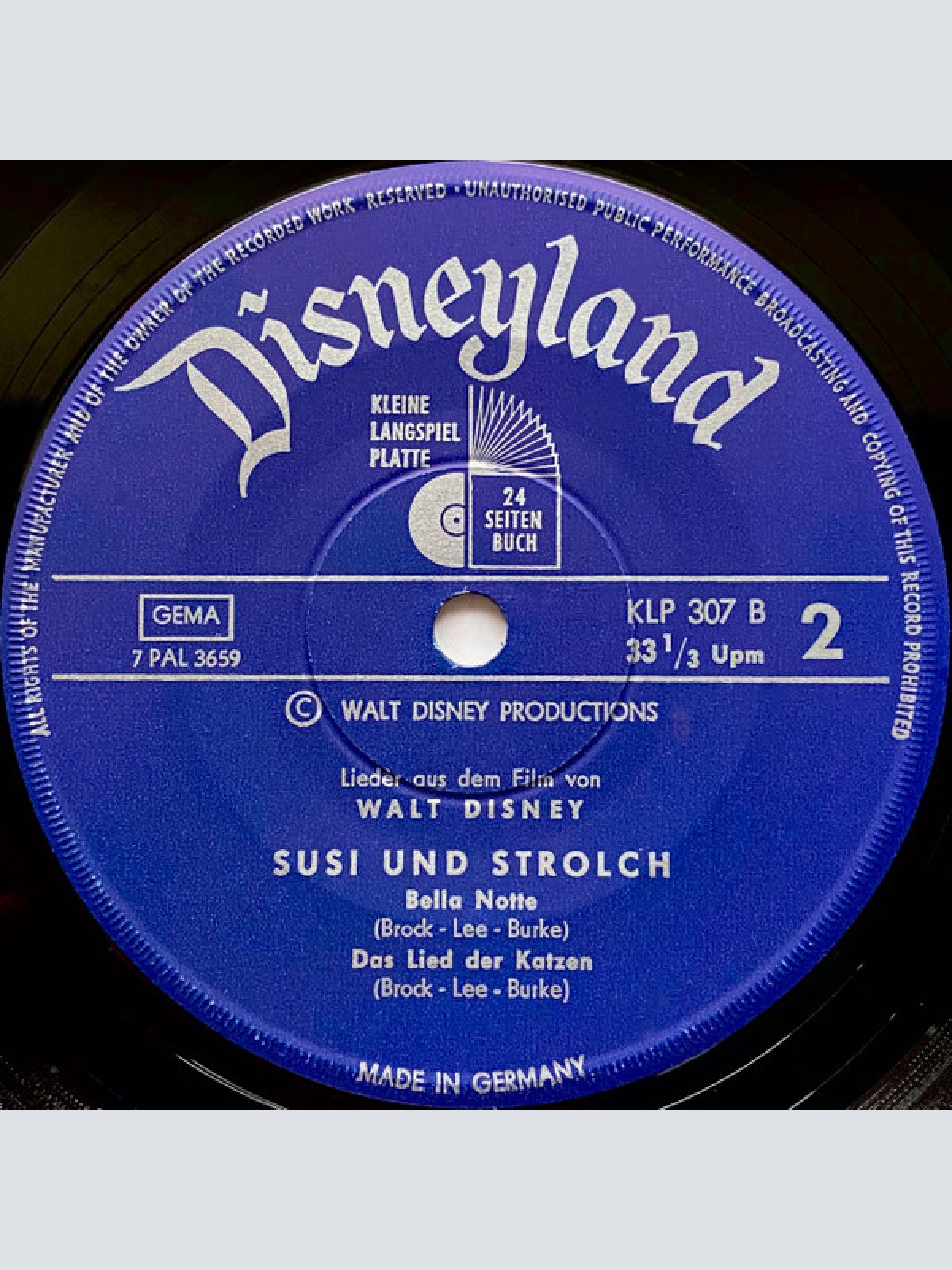 Vinyl / Irene Koss - Susi Und Strolch