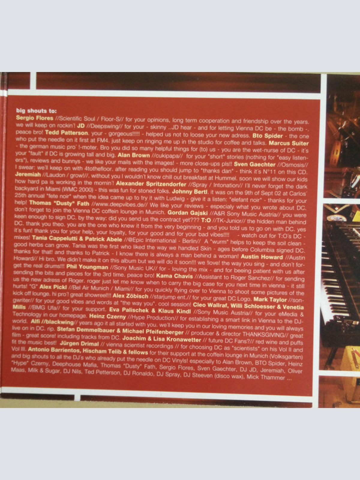 CD / Vienna D.C. - Analogue