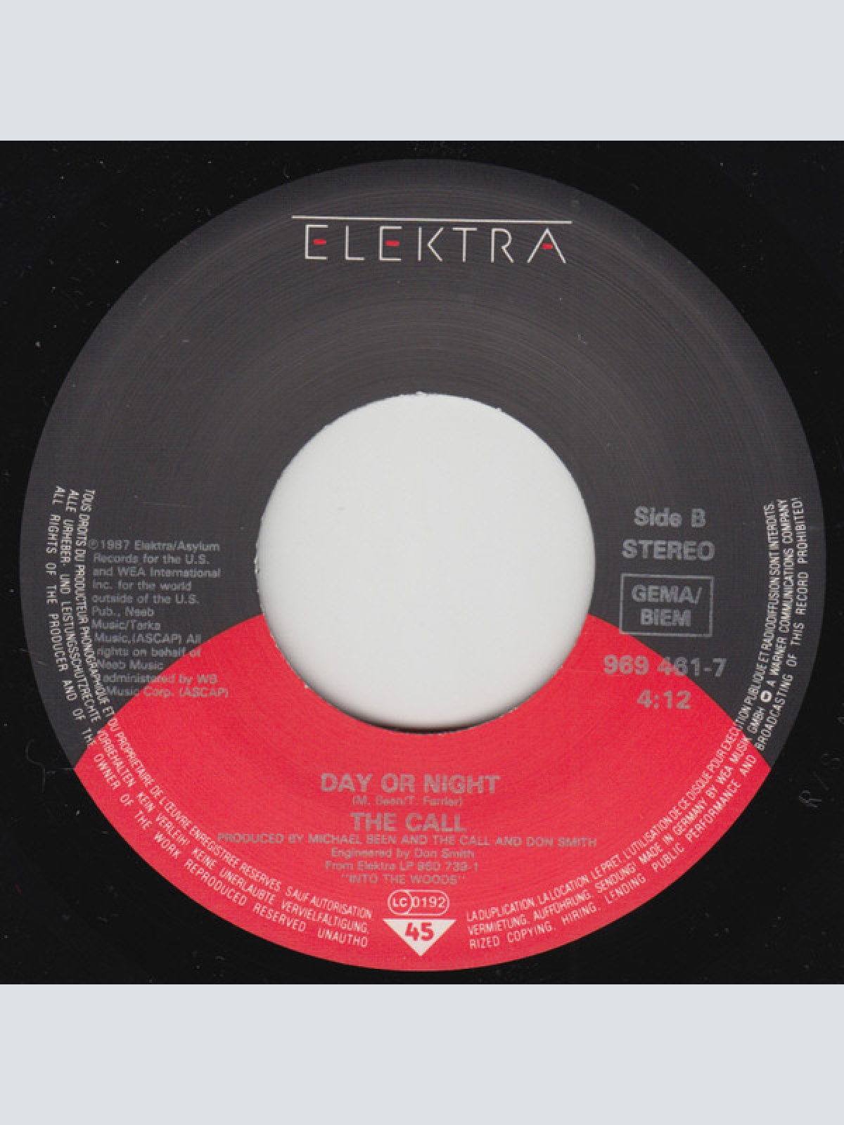 Vinyl / The Call - I Don't Wanna