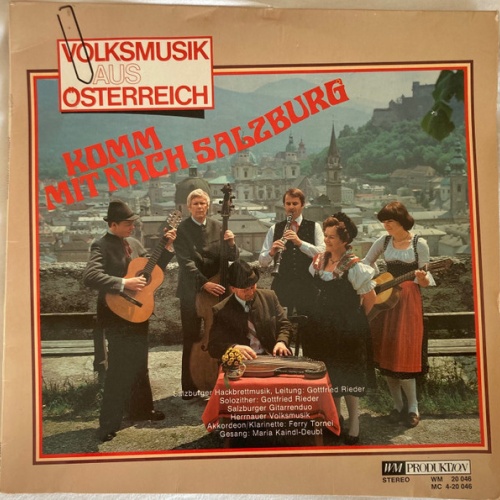 Vinyl / Salzburger Hackbrettmusik - Komm Mit Nach Salzburg