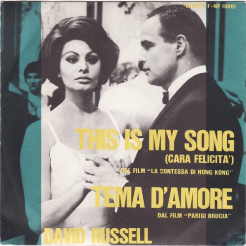 Vinyl / David Russell (17) - This Is My Song (Cara Felicità) / Tema D'Amore