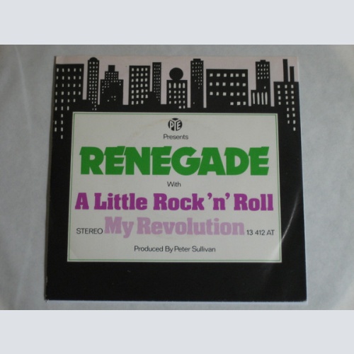 Vinyl / Renegade (10) - A Little Rock 'n' Roll / My Revolution