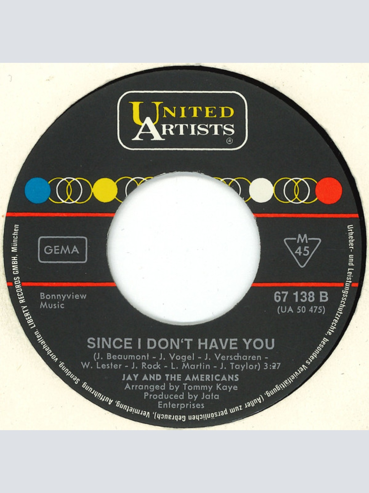 Vinyl / Jay And The Americans* - This Magic Moment