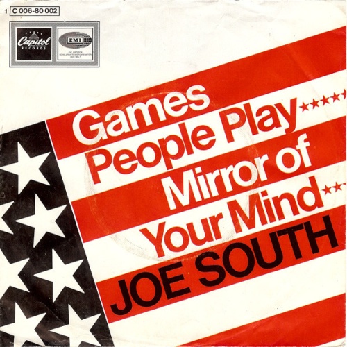 Vinyl / Joe South - Games People Play / Mirror Of Your Mind
