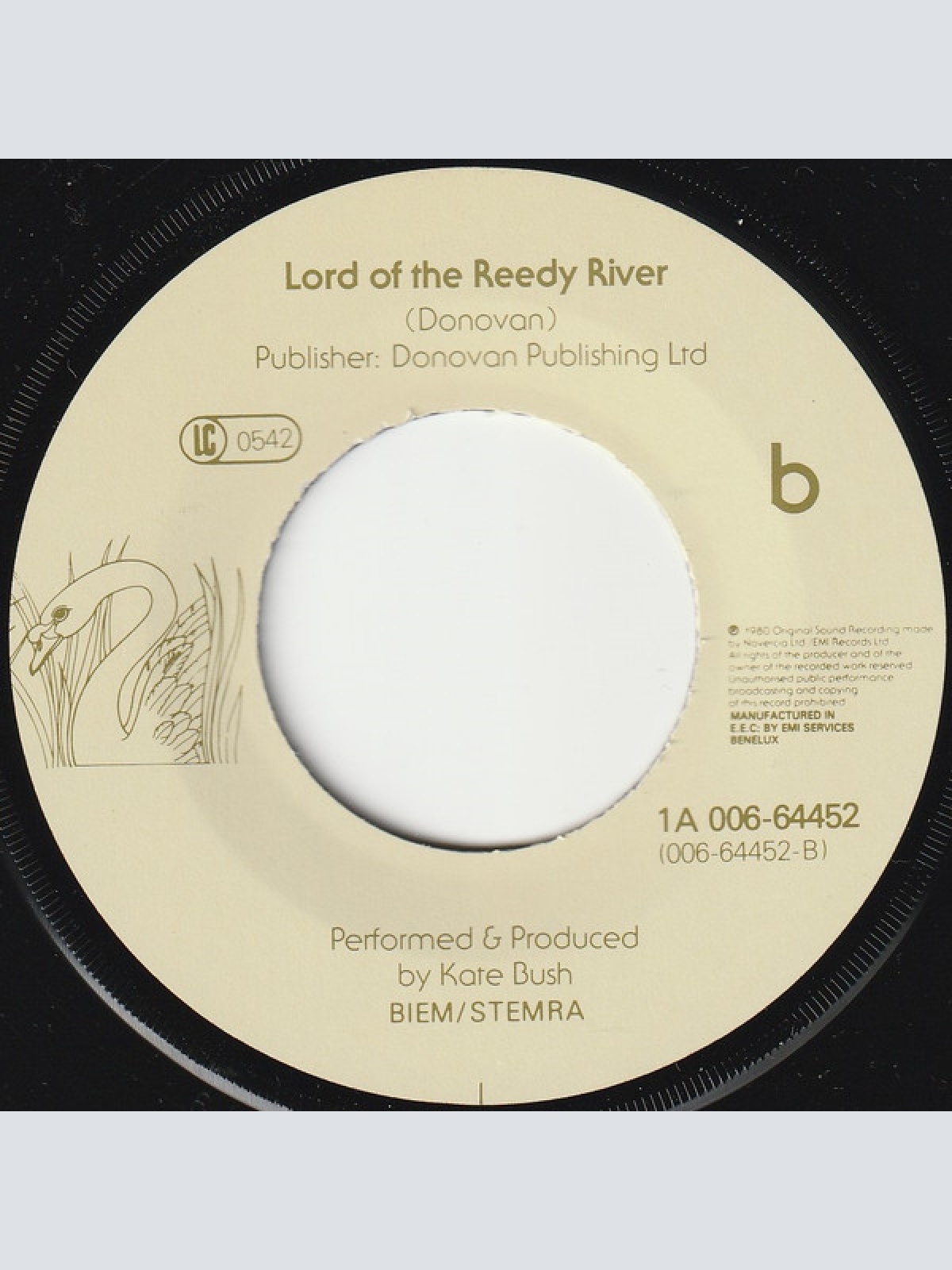 Vinyl / Kate Bush - Sat In Your Lap.